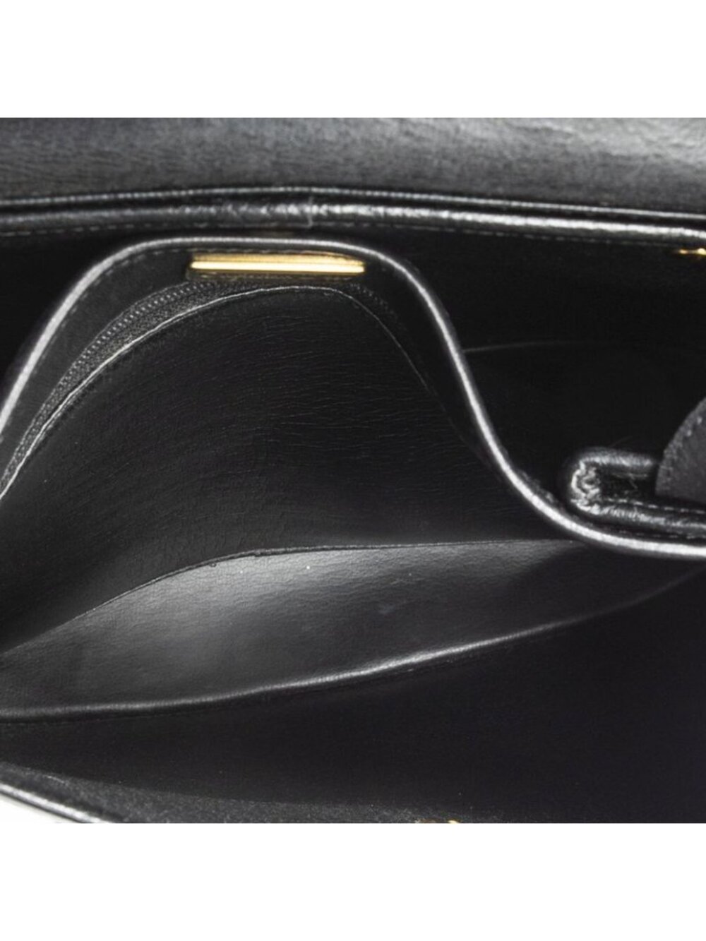 ★SOLD★ Dior Flap Cross Black Calfskin Leather Crossbody - Picture 9 of 10